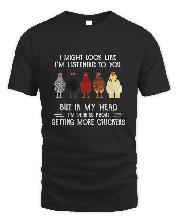 I Might Look Like I'm Listening To You But In My Head T-Shirt