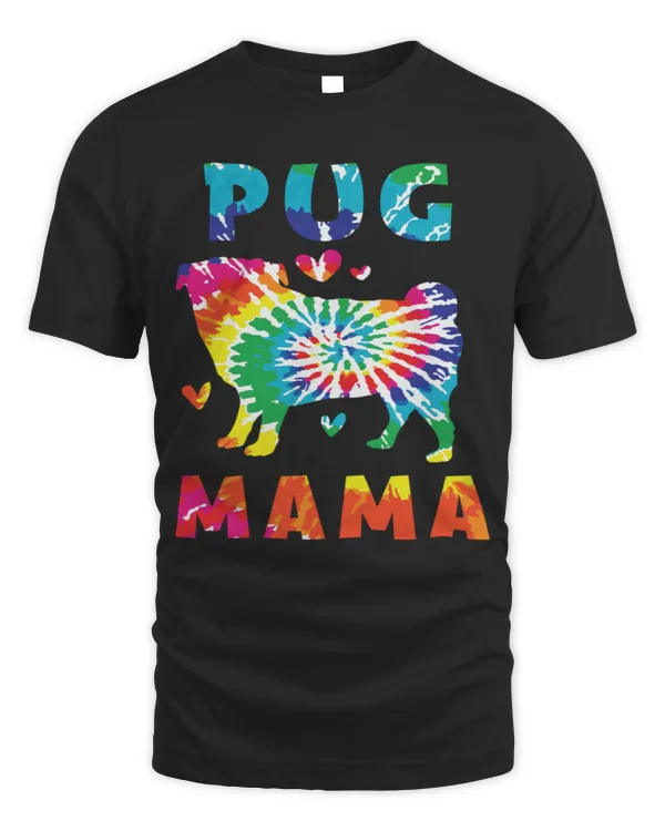 Pug mama colorful pug gifts dog mom