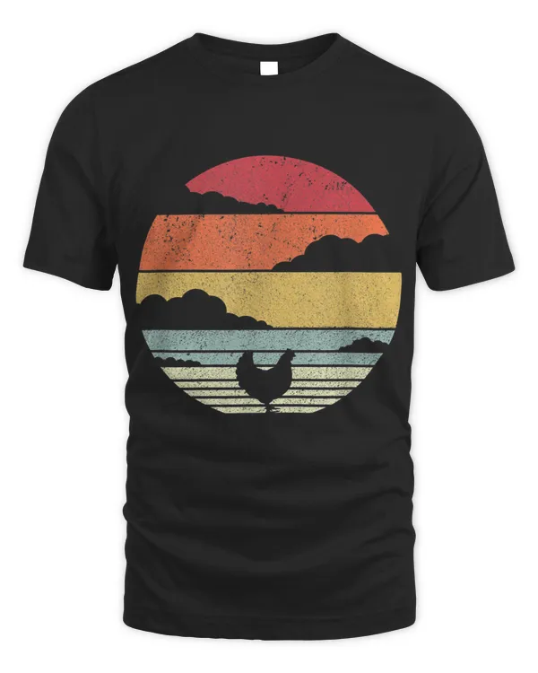 Chicken Shirt Retro Style
