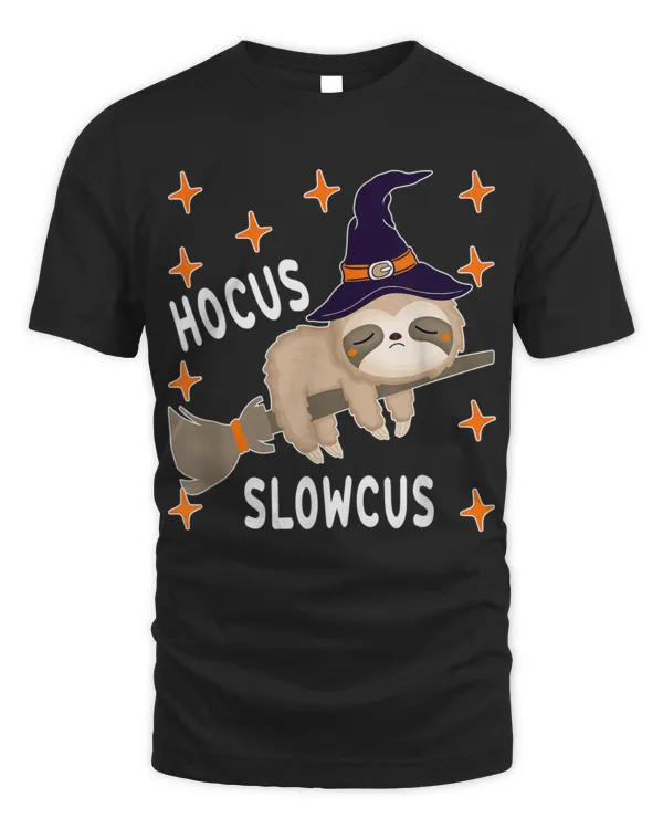Hocus Slowcus Cute Funny Sloth Halloween 2021 Costume Gift