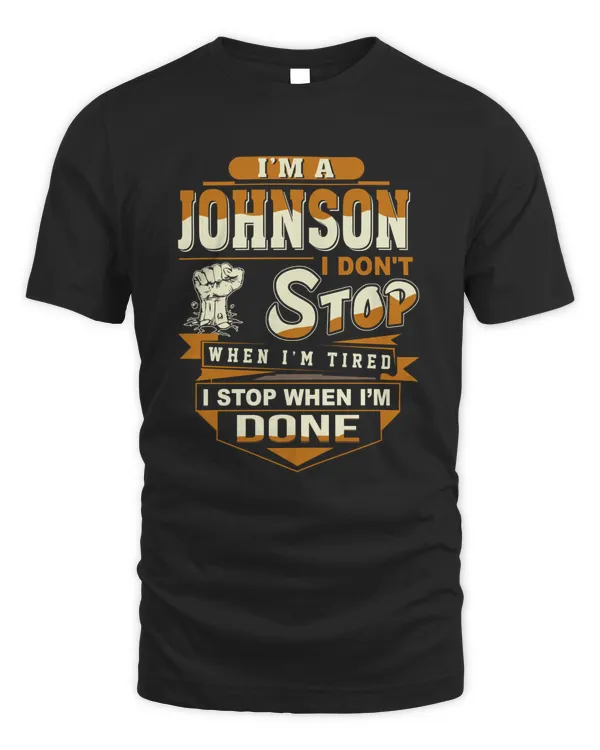 I'm a JOHNSON