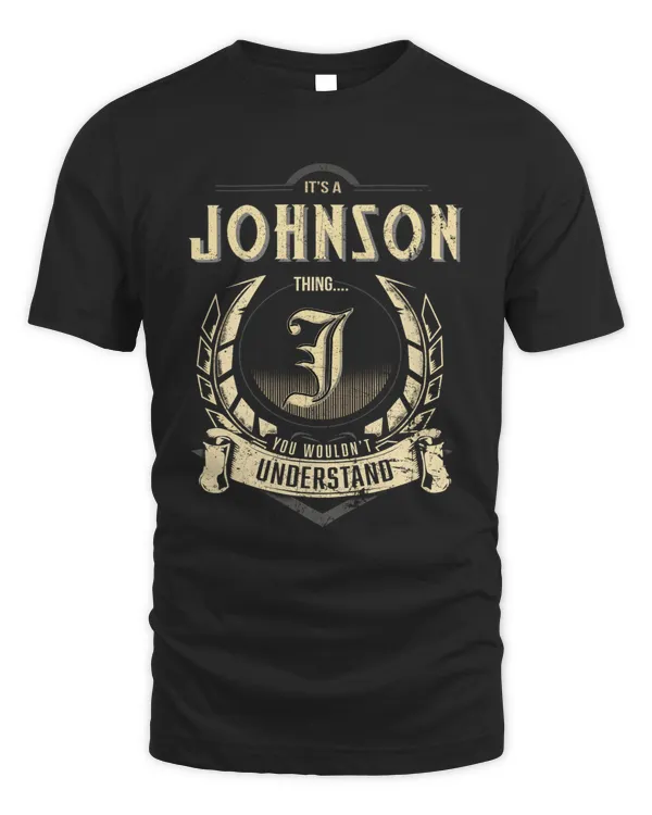 It's a JOHNSON Thing