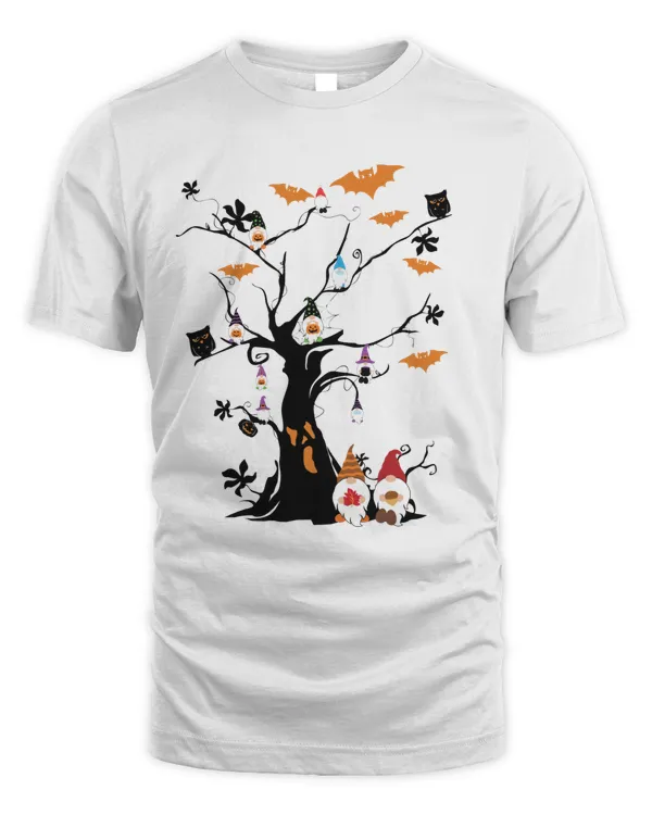 Gnomes Tree Halloween Pumpkin Halloween