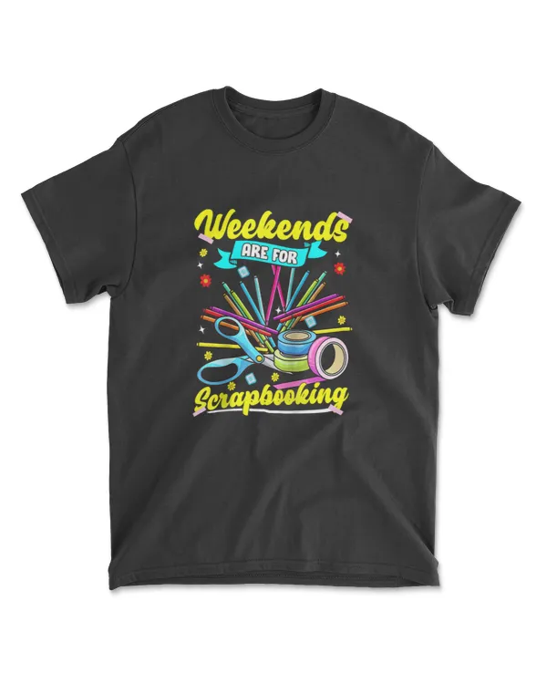 Cool Weekends Are For Scrapbooking Funny Scrapbook Fan Raglan Baseball Tee