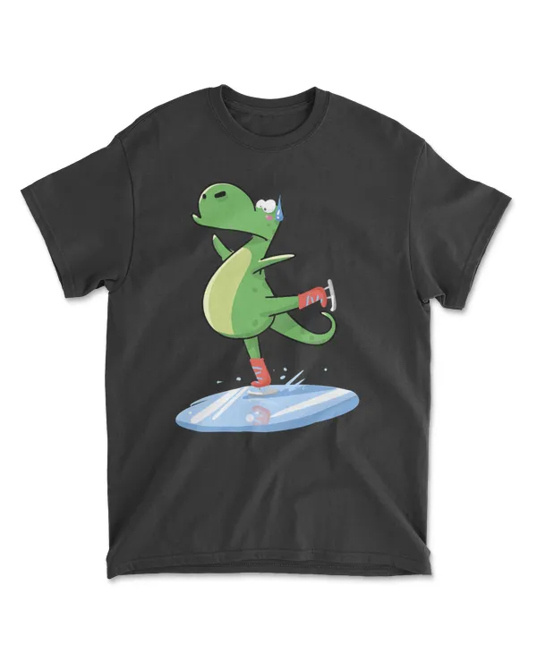 Dinosaur Dinosaur Ice Skating  Dino