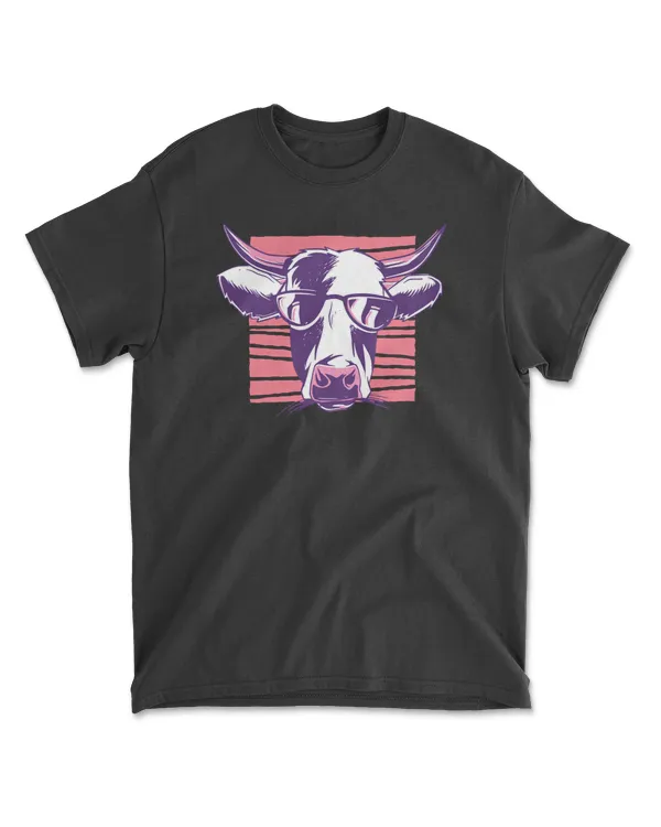 Cow Sunglasses Cow Funny Animal Gift Design