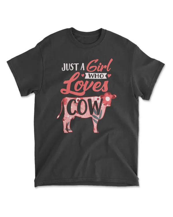 Cow This Girl Loves Cows Farmer Girl Classic