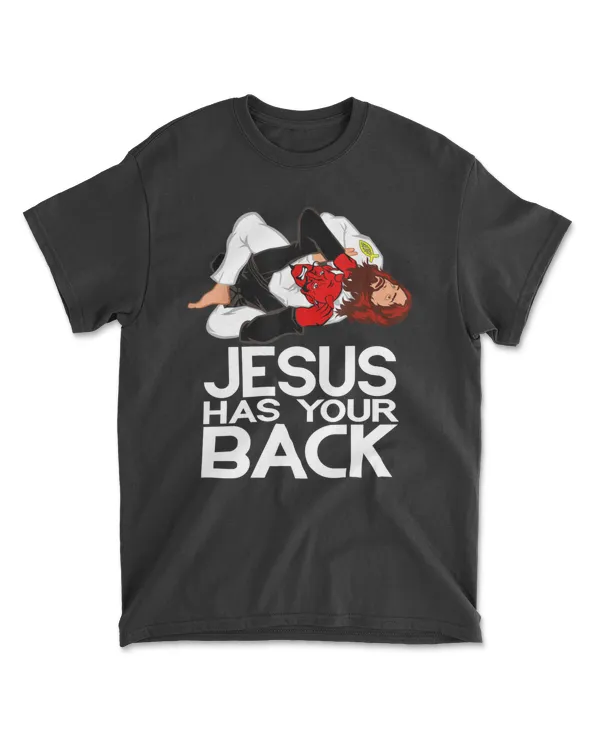 Jiu Jitsu Jesus Has Your Back