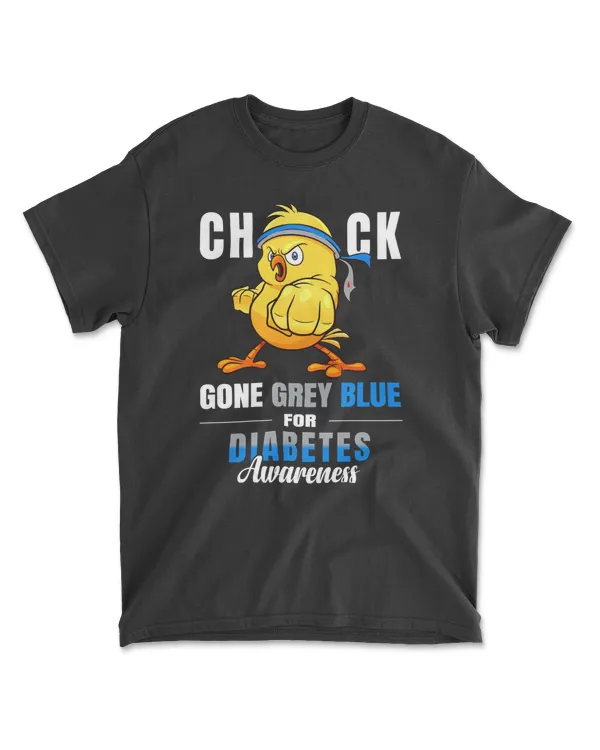 Diabetes diabetes funny chick warrior 414 awareness