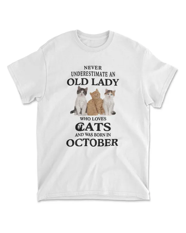Lady Who Loves Cats Born In October
