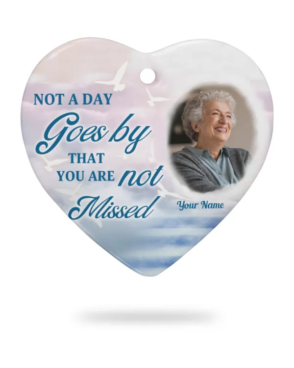 Heart Ceramic Ornament