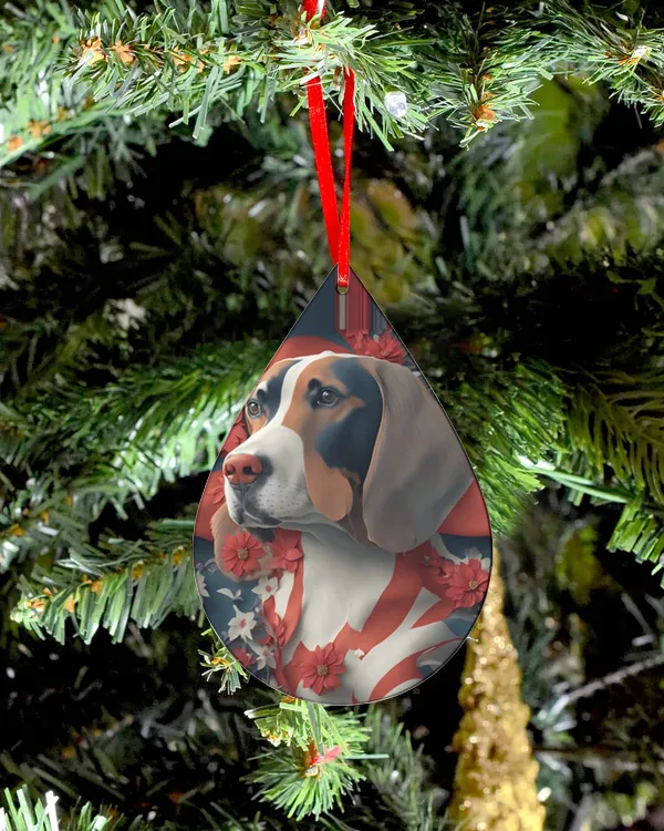 3D Dog and American flag (3)