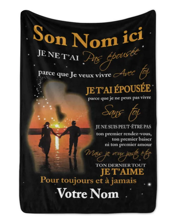 FR - Couverture Je veux juste être ton dernier tout Je t’aime pour toujours et à jamais