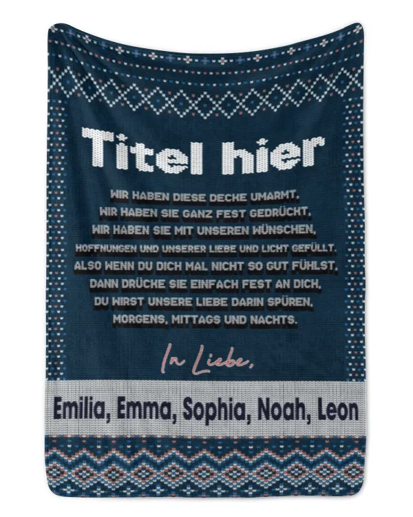 Couch Blanket (Printed in the EU)