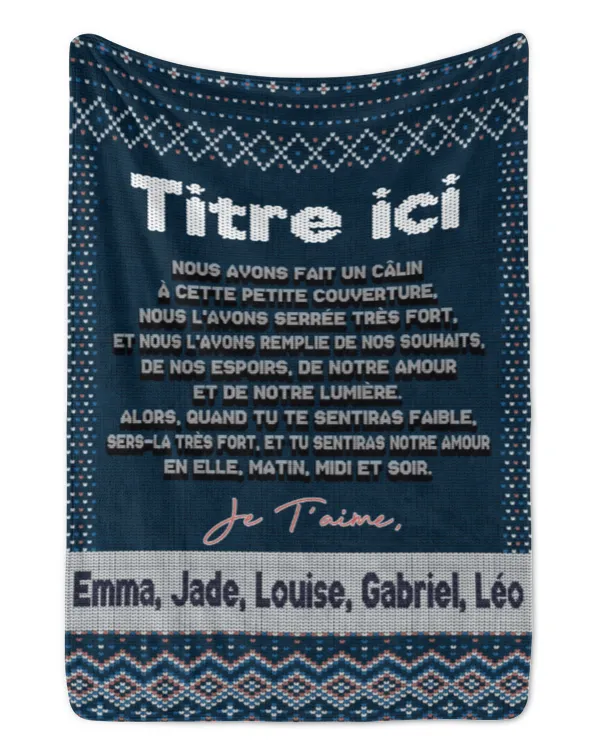 Couch Blanket (Printed in the EU)