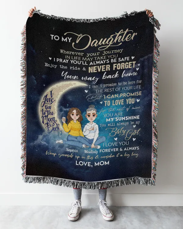 You Are My Sunshine Baby - Personalized Blanket, Gifts For Daughter, Gifts Idea For Daughter