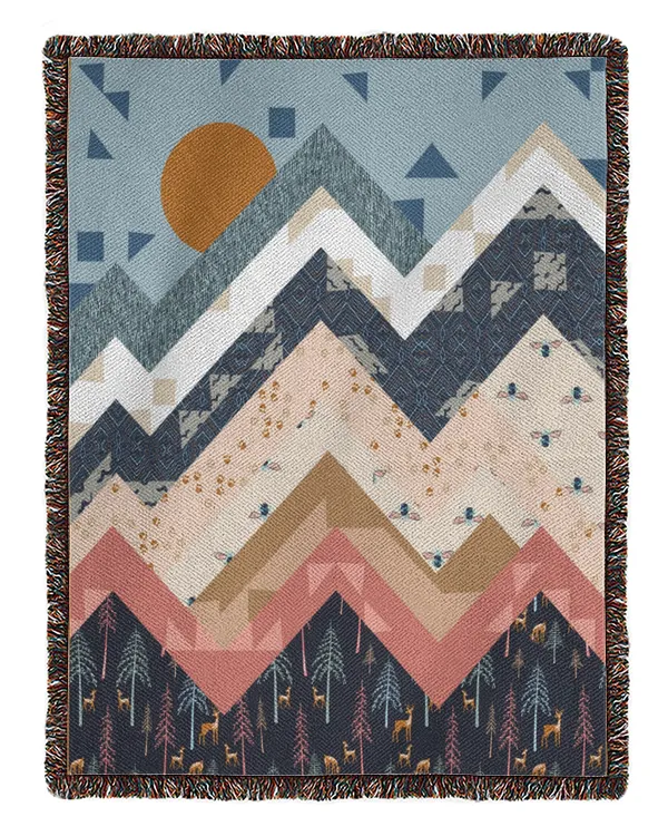 Mountains Range Quilt Kit, Wilderness Quilt