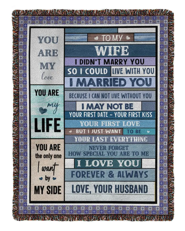Woven Blanket (60x80in)