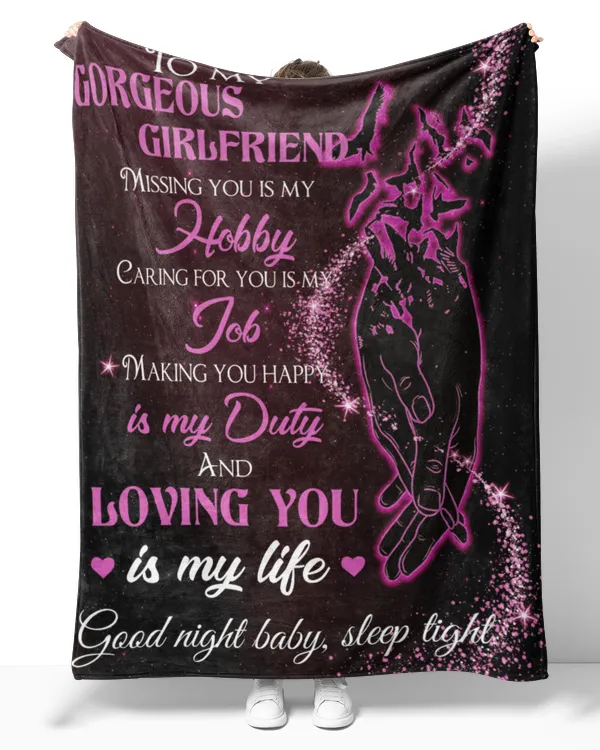 To my gorgeous girlfriend