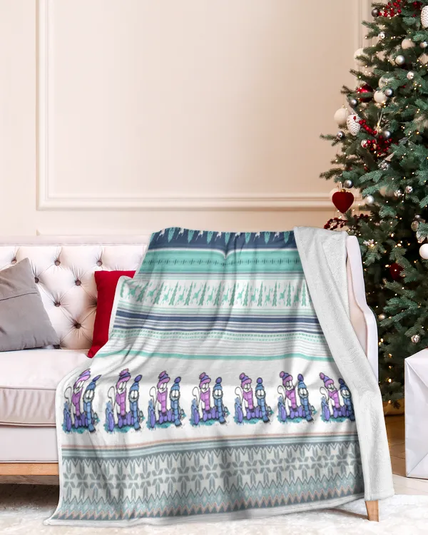 Cozy Plush Fleece Blanket (60x80in)