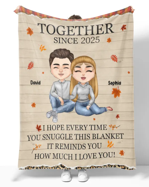 Cozy Plush Fleece Blanket (60x80in)