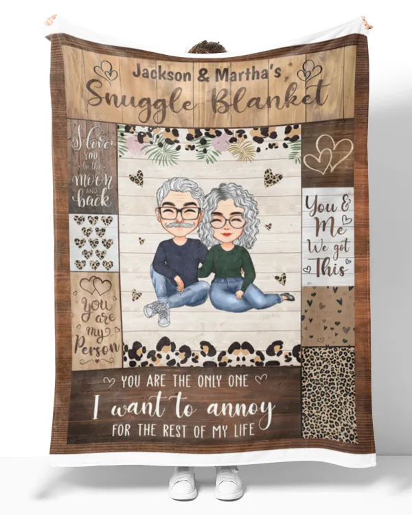 Cozy Plush Fleece Blanket (60x80in)