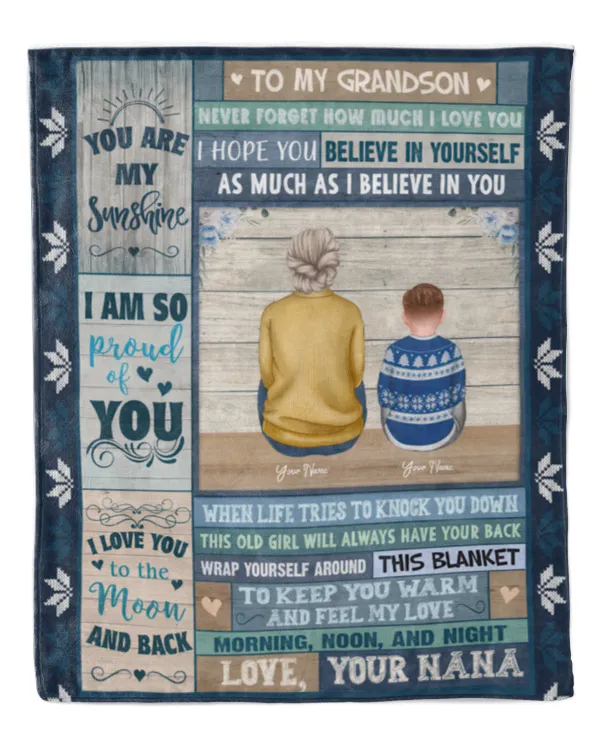 Cozy Plush Fleece Blanket (50x60in)