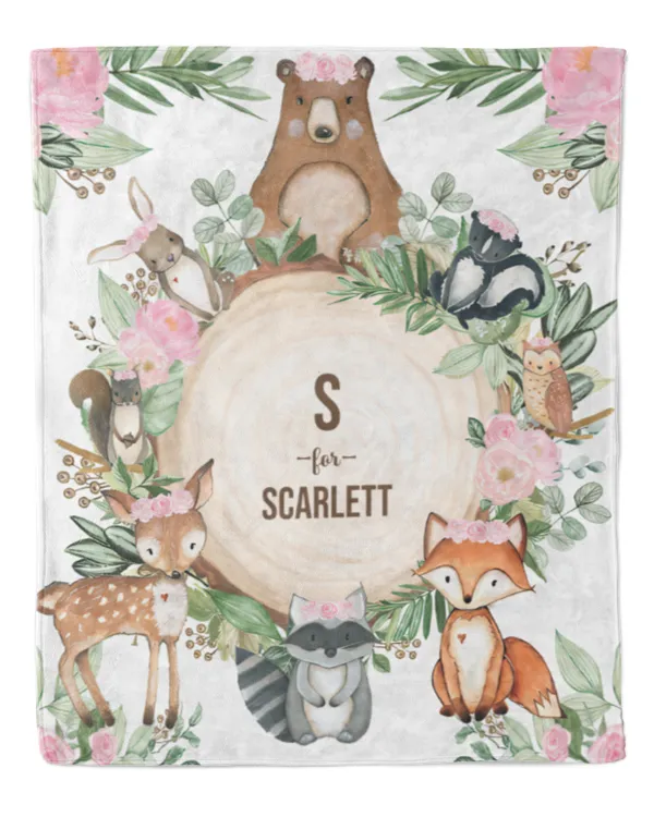 Cozy Plush Fleece Blanket (50x60in)