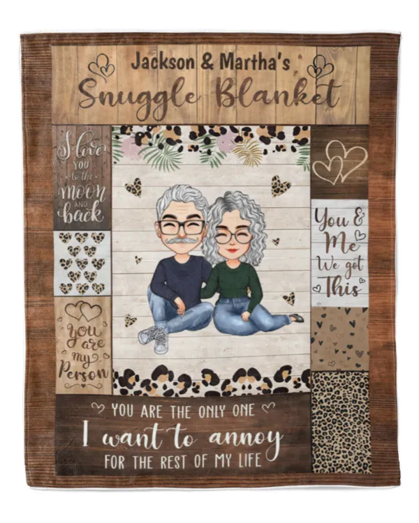 Cozy Plush Fleece Blanket (50x60in)