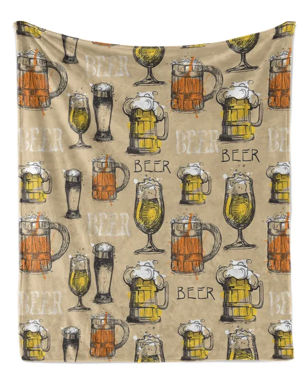 Cozy Plush Fleece Blanket (50x60in)