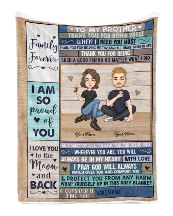 Cozy Plush Fleece Blanket (30x40in)