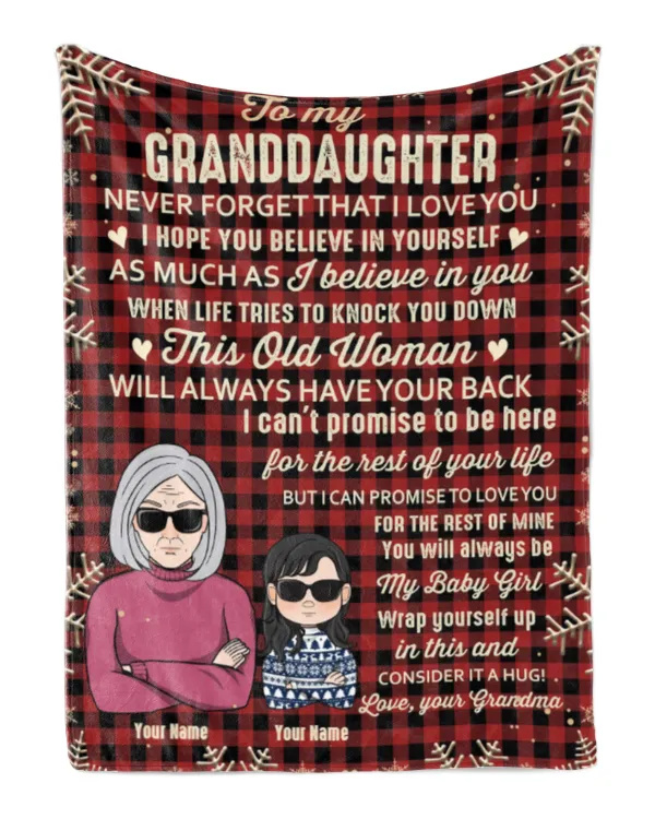 Cozy Plush Fleece Blanket (30x40in)