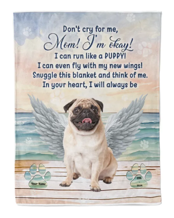 Cozy Plush Fleece Blanket (30x40in)