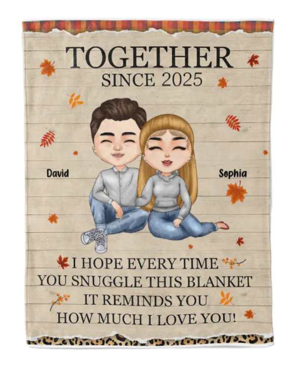 This Blanket Reminds You How Much I Love You - Personalized Blanket - Birthday Anniversary Gift For Couples, Husband, Wife, Gift For Wife, Gift Idea For Wife