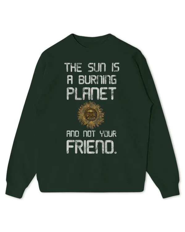 The sun is not your friend design with solar graphic - Kids Standard Sweatshirt Kids Standard Sweatshirt