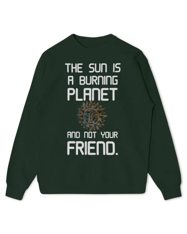 The sun is not your friend with solar graphics - Kids Standard Sweatshirt Kids Standard Sweatshirt