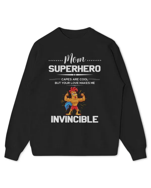 Superhero Capes Are Cool, But Your Love Makes Me Invincible