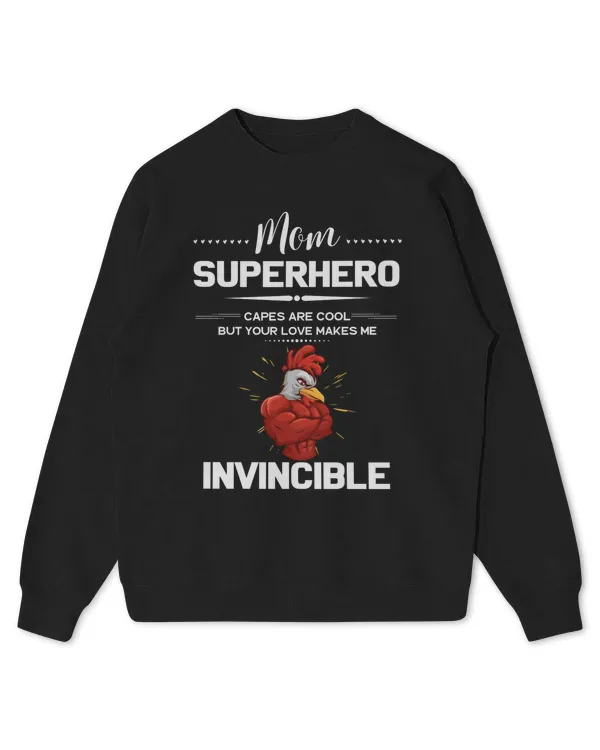 Superhero Capes Are Cool, But Your Love Makes Me Invincible