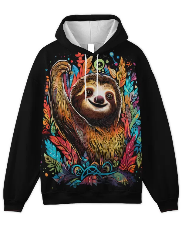 A happy sloth