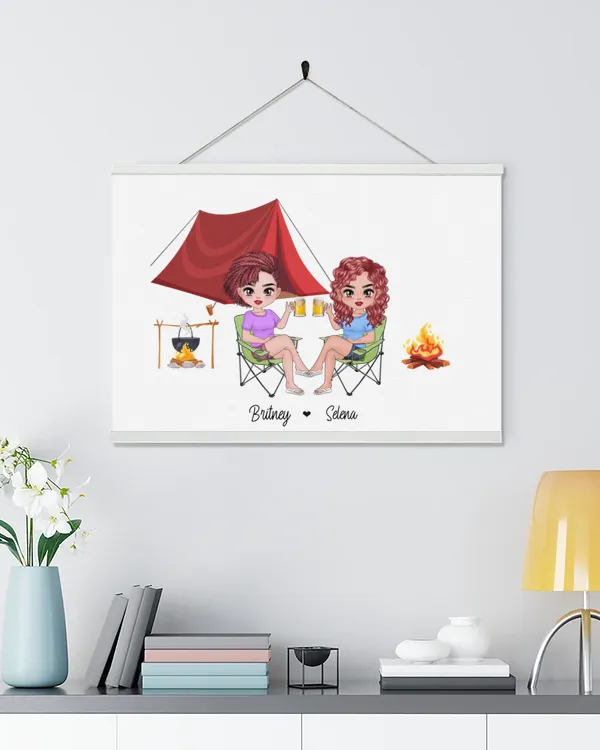Hanging Canvas Prints (12x8in)