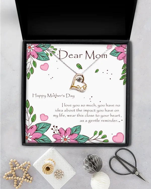 Personalized 'Dear Mom' Happy Mother's Day, Mother's Day Gift, Gift For Mother, Best Gift For Mother's Day, Personalized Gift For Mother's Day, Best Gifts For Birthday.