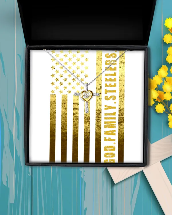 Cross Dancing Necklace