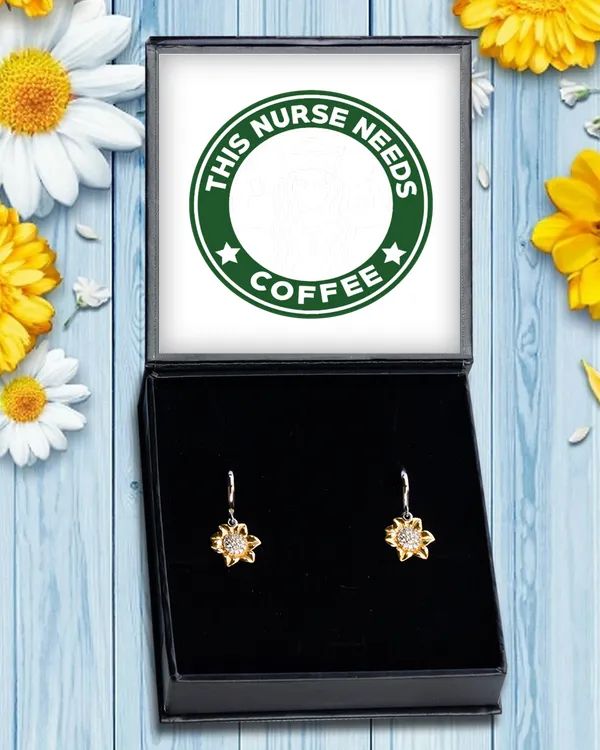 Sunflower Earrings