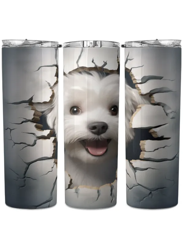 3D Maltese Tumbler