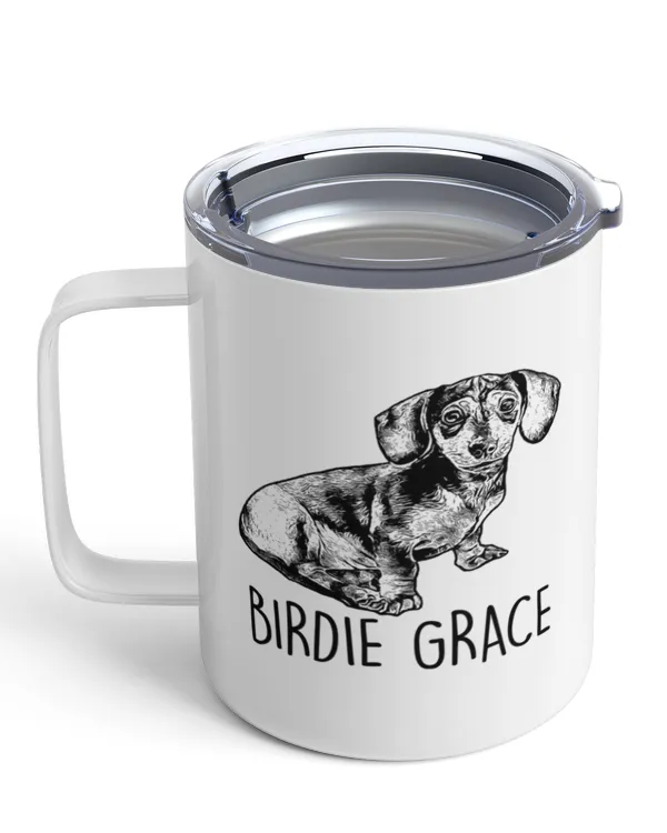 Custom Pet Portrait Full Body Insulated Mug