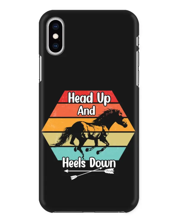 Horse Riding Head Up and Heels Down