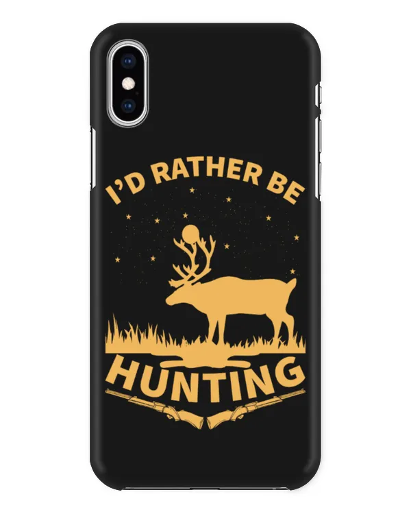 Hunting I'd Rather be Hunting - Snap Case - iP X, Xs Snap Case - iP X, Xs
