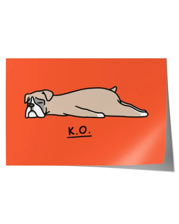 Satin Landscape Poster