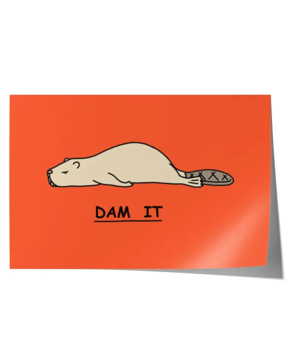 Satin Landscape Poster