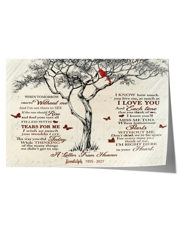 Satin Landscape Poster